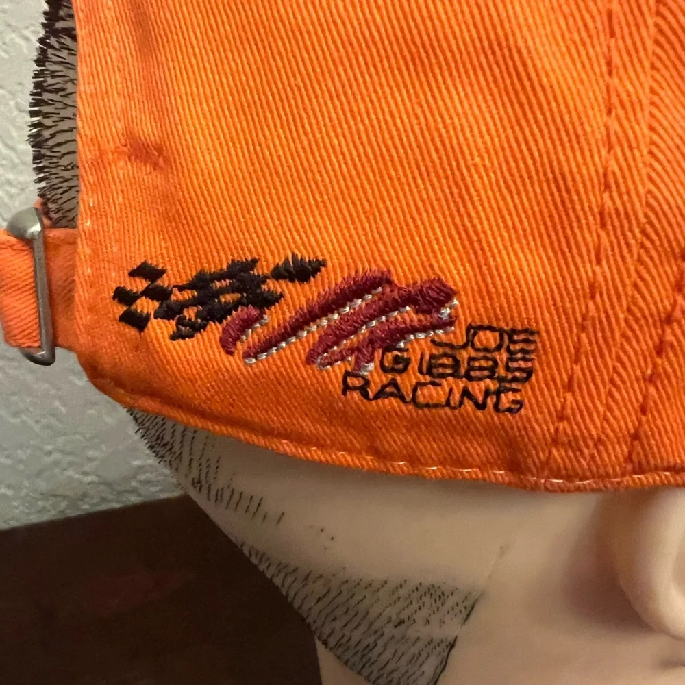 Tony Stewart #20 Home Depot Hats Chase Authentic One Size Adjustable Orange